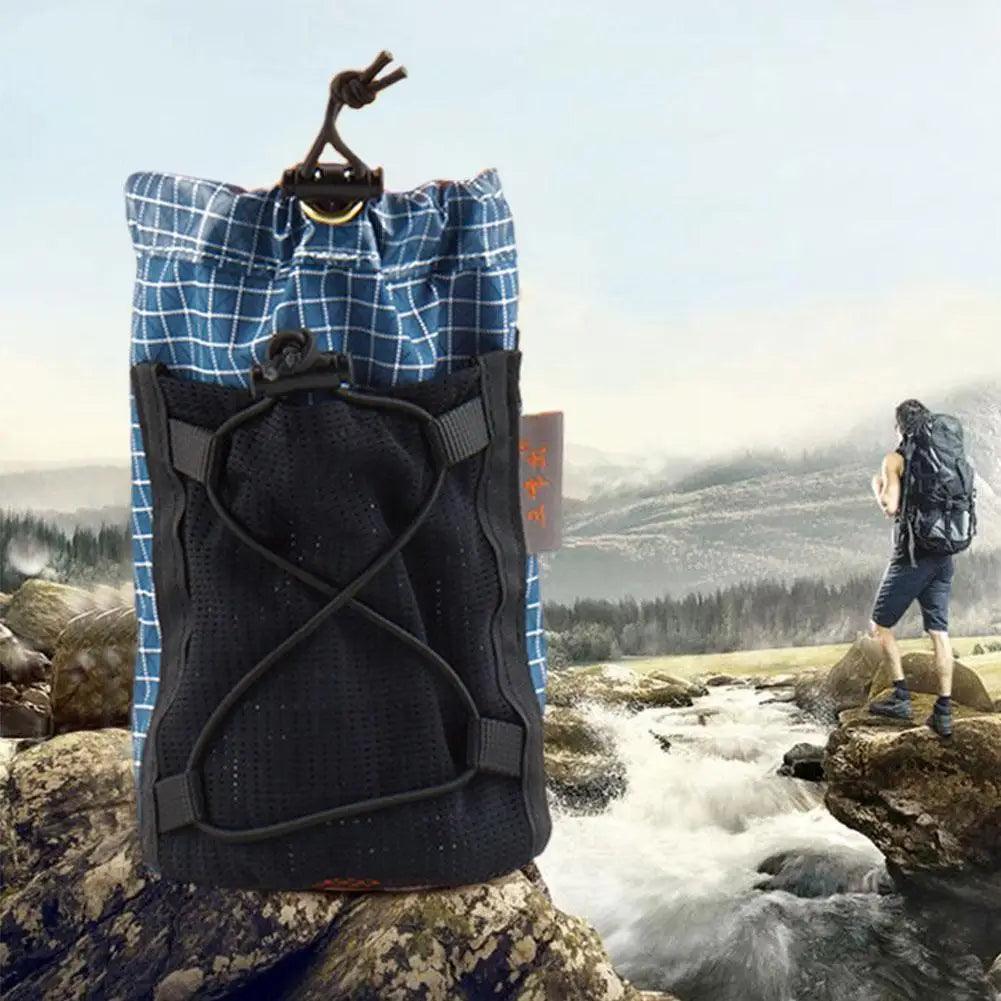 Outdoor Camping Backpack Arm Bag Climbing Bag Molle Wallet Pouch Purse Phone Case for Water Bottle Storage Bag Hiking Pouch - Ammpoure Wellbeing