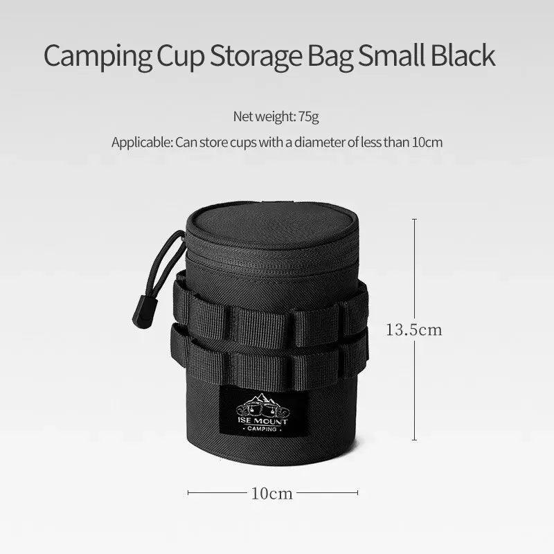 Outdoor Camping Water Cup Storage Bag Tactical Multi - Functional Storage Bag 600D Oxford Cloth Portable Water Cup Protection Bag - Ammpoure Wellbeing