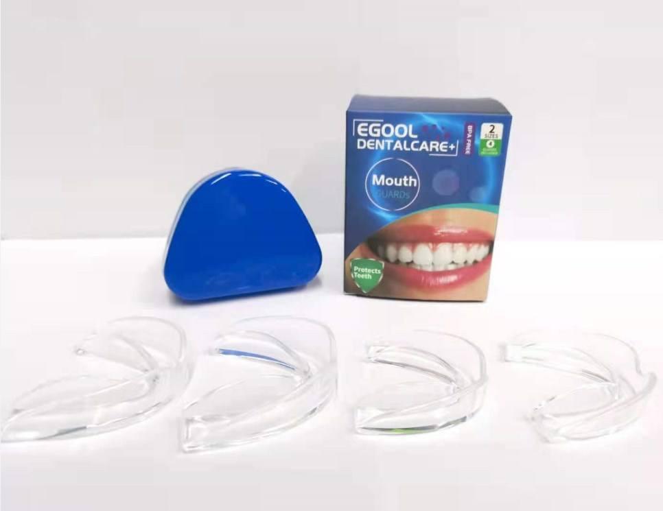 Pack of 4 Teeth Grinding Night Protector Athletic Mouth Guard UK Professional Dental Night Guard - Ammpoure Wellbeing