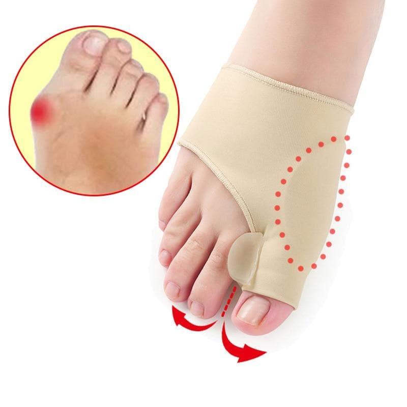 Pair Toe Separator Hallux Valgus Bunion Corrector Orthotics Correction Straightener UK - Ammpoure Wellbeing