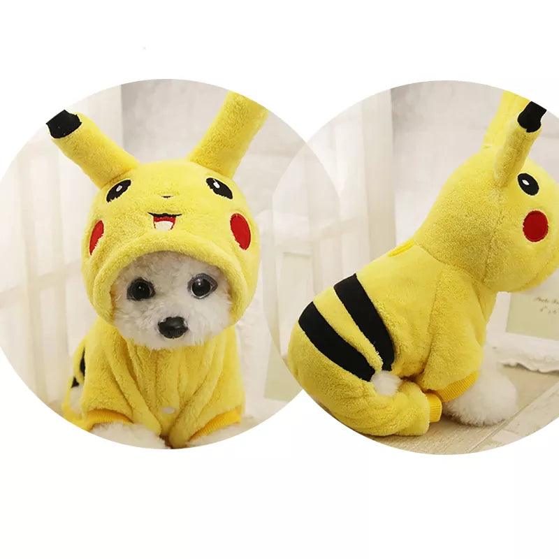 Pet Clothes Autumn Winter Cute Cat Costume Cartoon Cosplay Cat Coat Home Pajamas Hoodie Cat Outfit Kitten Clothes Lovely Fashion - Ammpoure Wellbeing