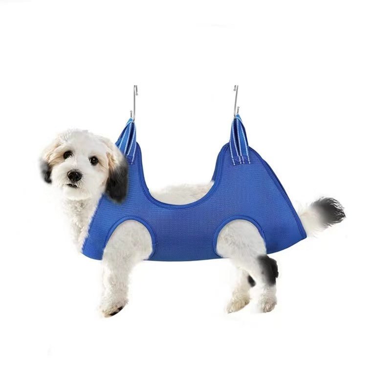 Pet Grooming Hammock For Dog & Cat, Cat Hammock Restraint Bag For Bathing Trimming Nail Clipping - Ammpoure Wellbeing