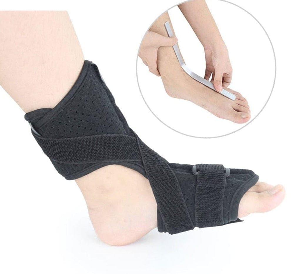 Plantar Fasciitis Support, Orthotics Drop Foot Brace with Aluminum Plate Support for Plantar Fasciitis Heel Spur Relief - Ammpoure Wellbeing