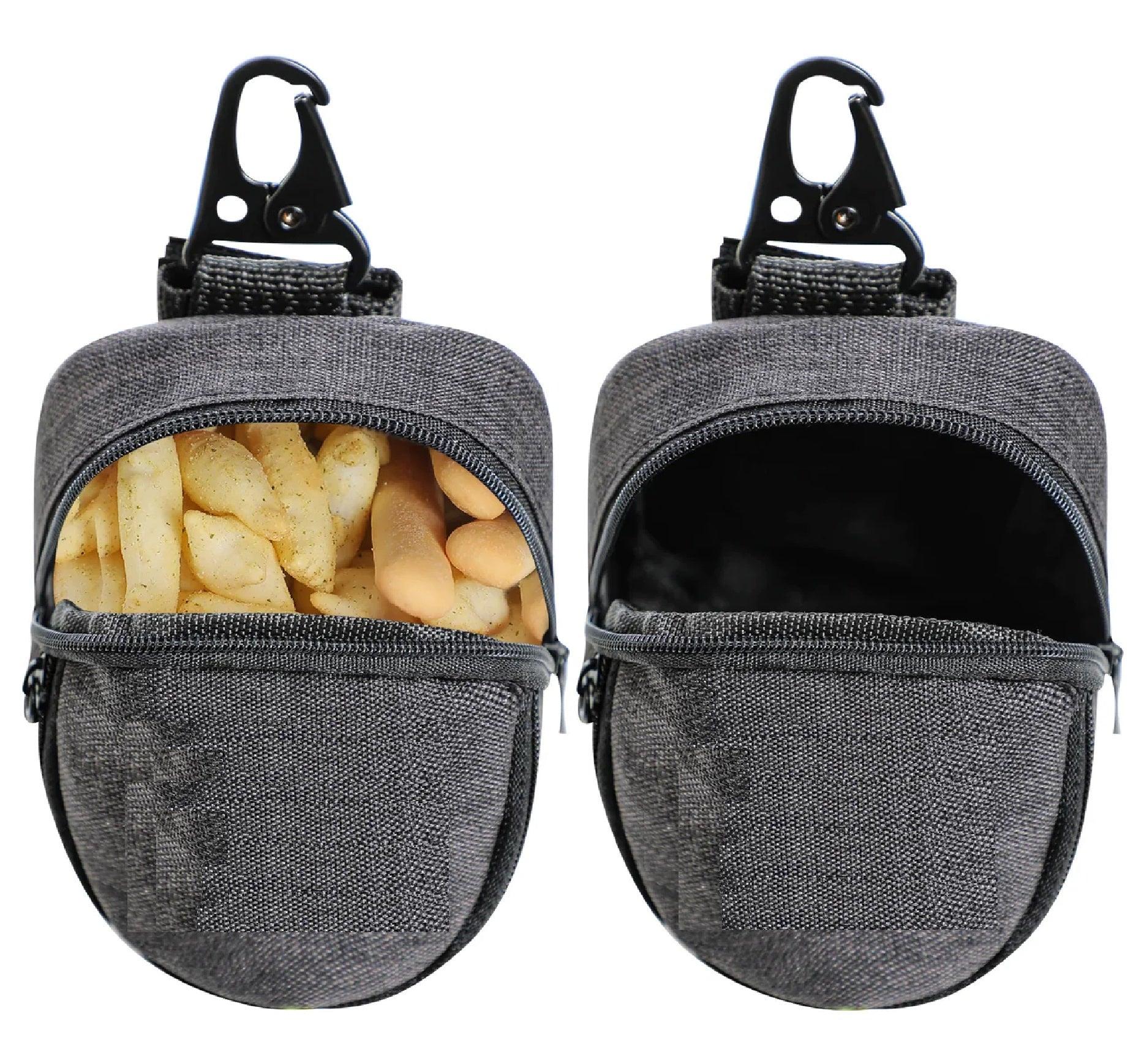 Portable Dog Training Treat Bag Outdoor Pet Dog Treat Pouch Puppy Snack Reward Waist Bag Dog Poop Bag Dispenser Pet Accessories - Ammpoure Wellbeing