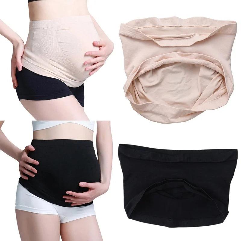 Pregnant Belly Bands Maternity Belly Support Belt Support Back Brace Prenatal Care Bandage Pregnancy Belt for Women M - 2XL - Ammpoure Wellbeing