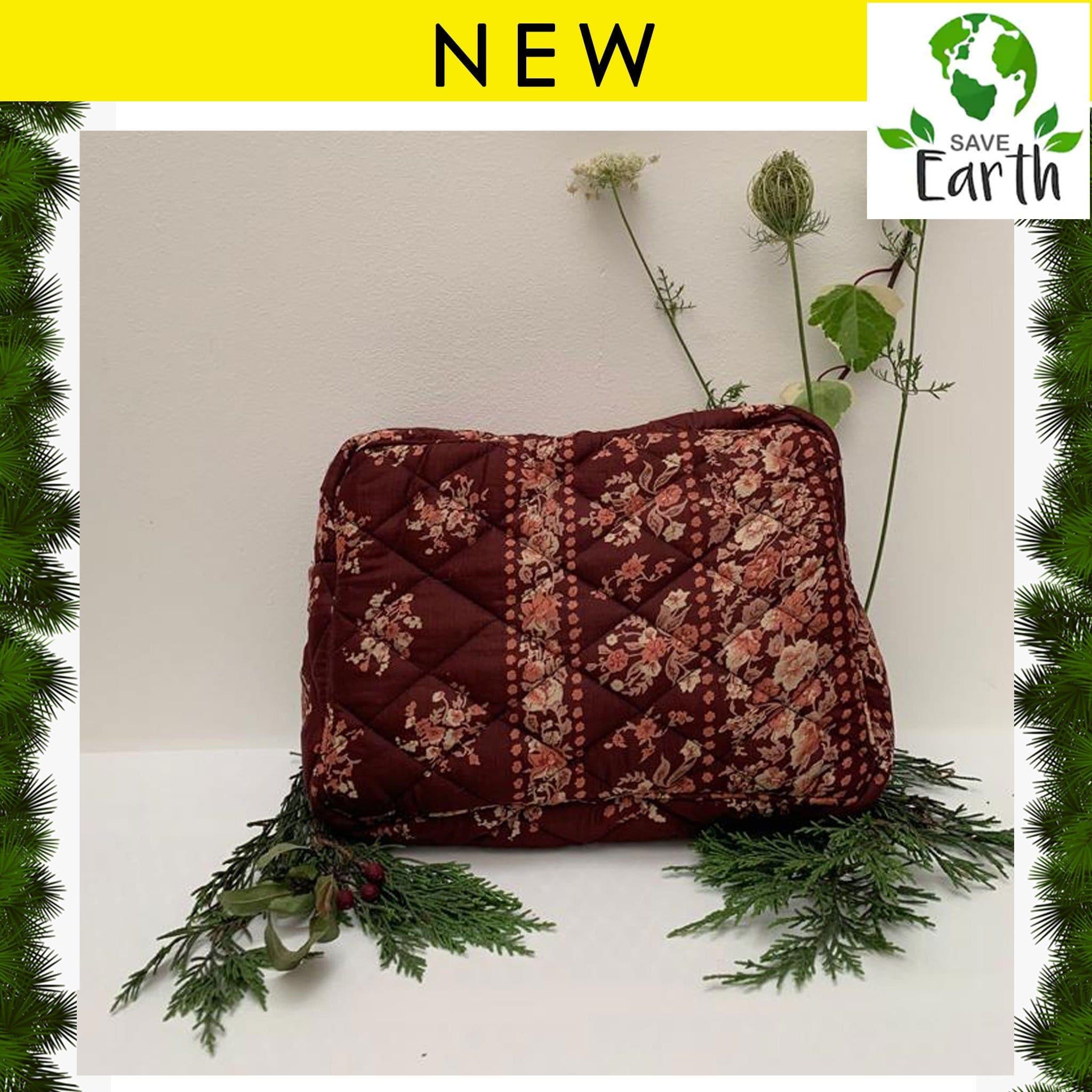 Premium Recycled Silk Washbag (One - Off Print) - Ammpoure Wellbeing