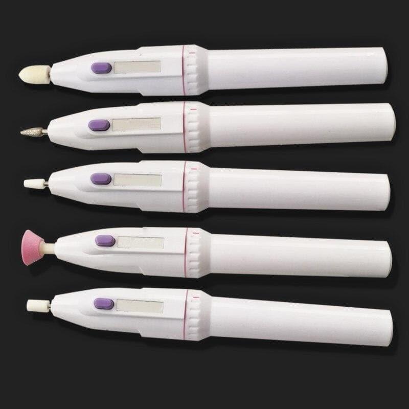 Professional Mini Nail Art Drill Set - Manicure Pedicure Polish Nail Art Tools - Ammpoure Wellbeing