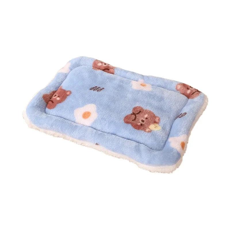 Rabbit Chinchilla Bed Mat House Nest Hamster Accessories Small Animal Guinea Pig Hamster Bed House Winter Warm Squirrel Hedgehog - Ammpoure Wellbeing