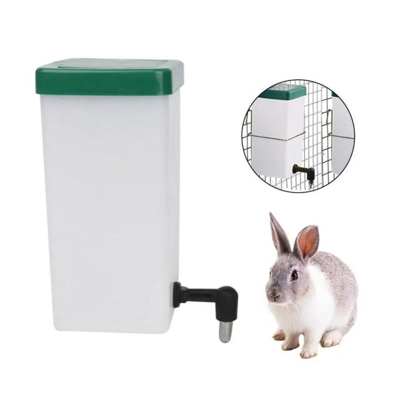 Rabbit Water Dispenser Drinker Feeder Drinking Fountain Automatic Drinking Equipment Pet Drinker Rabbit Animal Accessories - Ammpoure Wellbeing