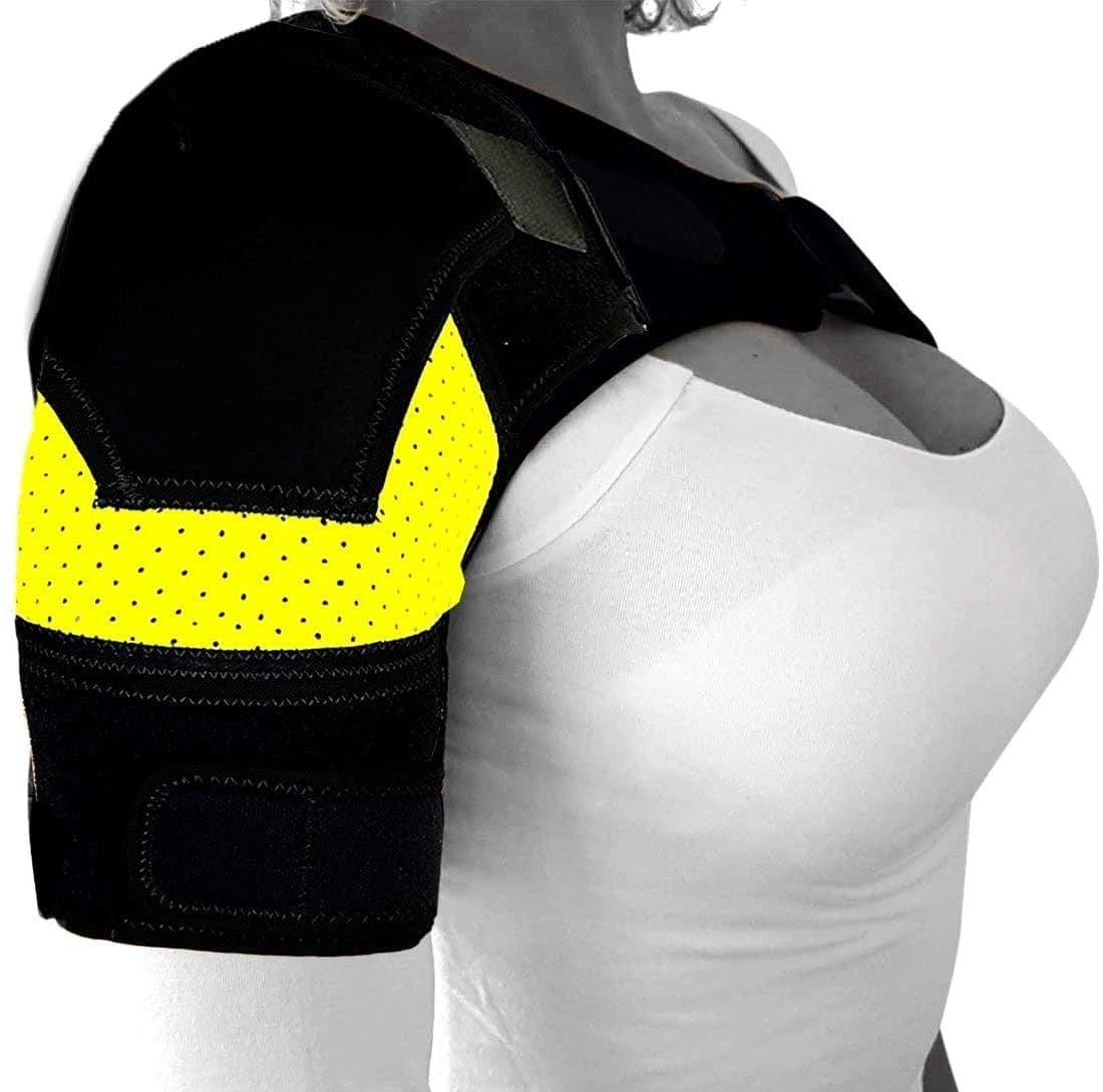 Shoulder Brace with Pressure Pad Neoprene Shoulder Support Shoulder Pain Ice Pack Shoulder Compression Sleeve - Ammpoure Wellbeing