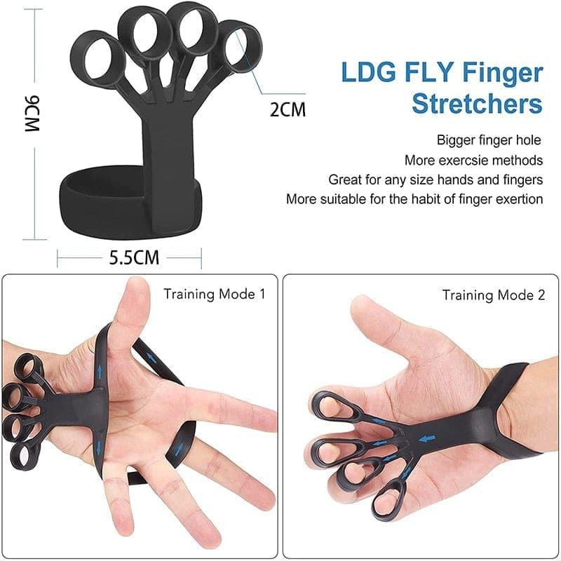 Silicone Grip Device Finger Exercise Stretcher Arthritis Hand Grip Trainer Strengthen Rehabilitation Training To Relieve Pain - Ammpoure Wellbeing