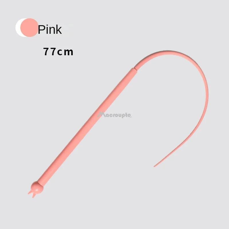 Simulated Mouse Tail Cat Toy Cat Teaser Funny Stick Silicone Long Tail Pet Interactive Toys for Cats Kitten Hunting Pet Products - Ammpoure Wellbeing