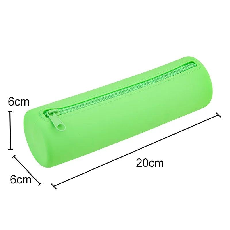 Small Square Silicone Cosmetic Storage Bag Large Capacity Travel Makeup Brush Holder Portable Cosmetic Waterproof Organizer - Ammpoure Wellbeing