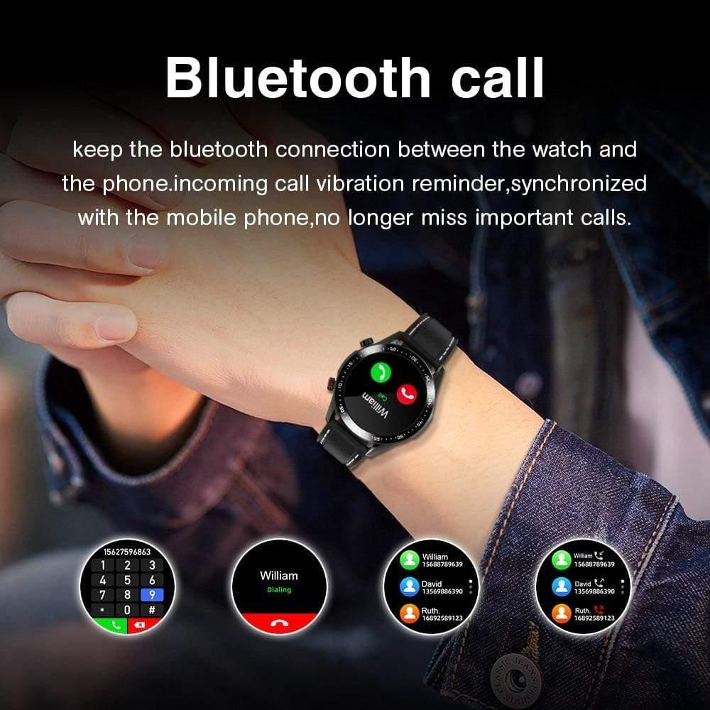 Smart Watch Women Men with Bluetooth Call For Android, IOS - Ammpoure Wellbeing