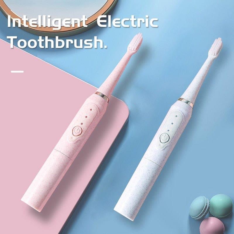 Sonic Electric Toothbrush For Men And Women Adult Non - Rechargeable Soft Fur Full - Automatic Waterproof Coupl - Ammpoure Wellbeing