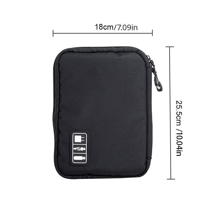 Storage Bag Electronic Accessory Organizer Portable Usb Data Cable Charger Plug Travel Waterproof Organizer - Ammpoure Wellbeing