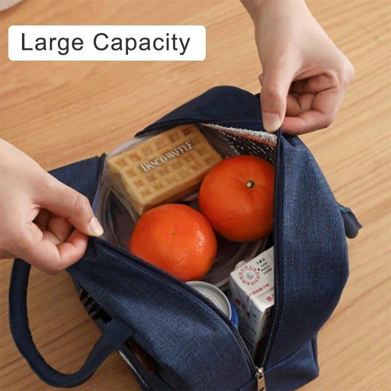 Thermal Bag Aluminum Foil Insulation Bags Portable Pouch Food Picnic Bags Fresh Cooler Large Capacity Lunch Bag for Women Kids - Ammpoure Wellbeing