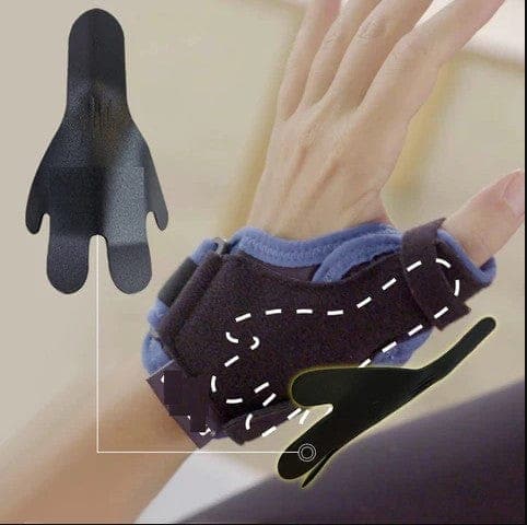 Thumb Splint with Wrist Support Brace Thumb Brace for Tendonitis Pain Relief Octopus - Shaped Splint Fits The Thumb Well - Ammpoure Wellbeing