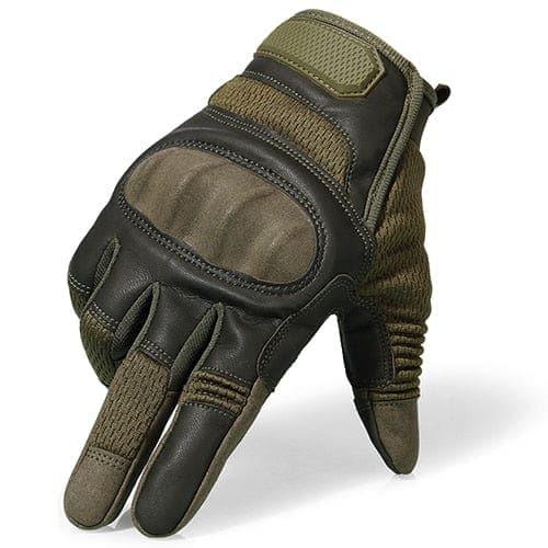 Touchscreen PU Leather Motorcycle Full Finger Gloves Protective Gear Racing Pit Bike Riding Motorbike Moto Motocross Enduro - Ammpoure Wellbeing