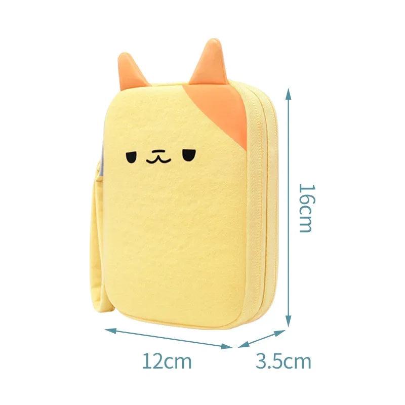 Travel Cable Bag Portable Digital USB Gadget Organizer Cartoon Cute Charger Wires Hard disk Zipper Storage Pouch Earphone Bag - Ammpoure Wellbeing