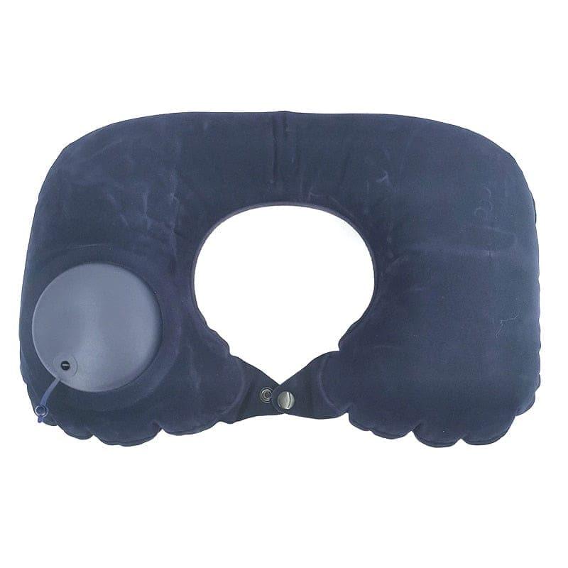 Travel Pillows Airplanes Inflatable Super Light Portable Neck Pillow U - Shape Automatic Inflatable Cervical Vertebr Pillow - Ammpoure Wellbeing