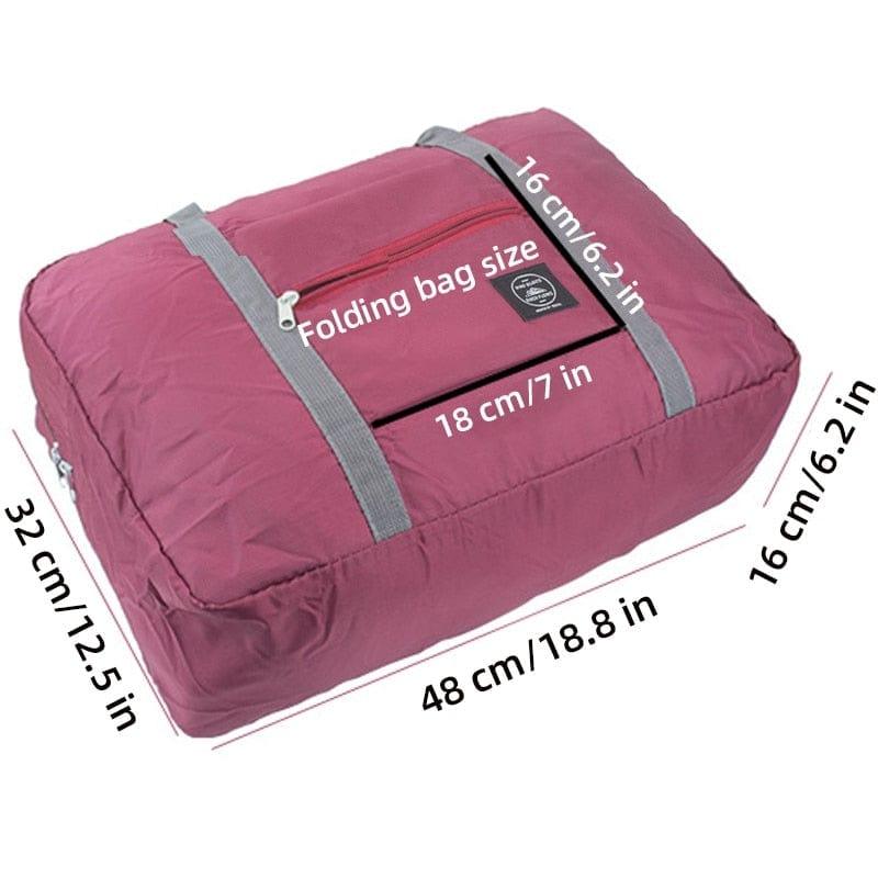 Travel Women Bag Outdoor Men Bags Folding Travel Storage Bag Small Fresh Travel Storage Bags Foldable Bag - Ammpoure Wellbeing