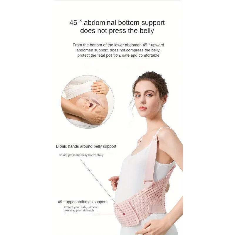 Ultra Breathable Maternity Belly Band Thin Tummy Tow Pouch Relief Maternity Belly Band - Ammpoure Wellbeing