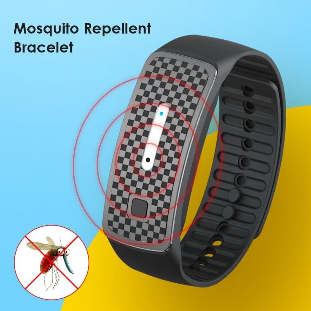 Ultrasonic Mosquito Repellent Bracelet - USB Charging UK - Ammpoure Wellbeing
