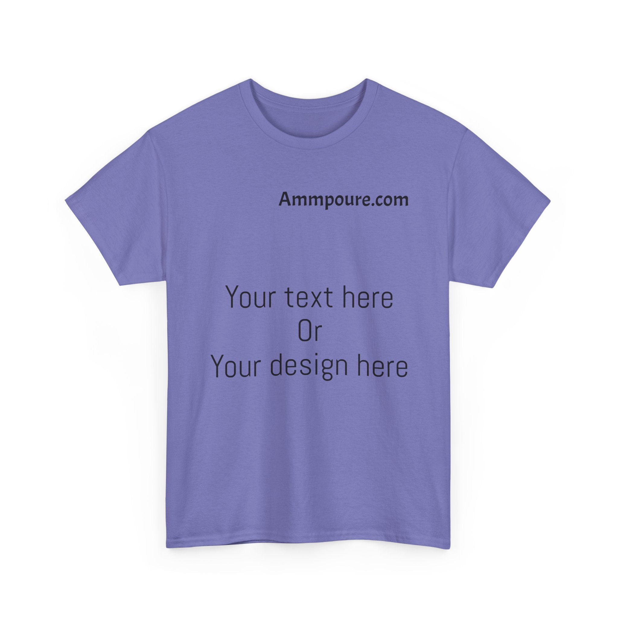 Unisex Heavy Cotton Tee - Ammpoure Wellbeing