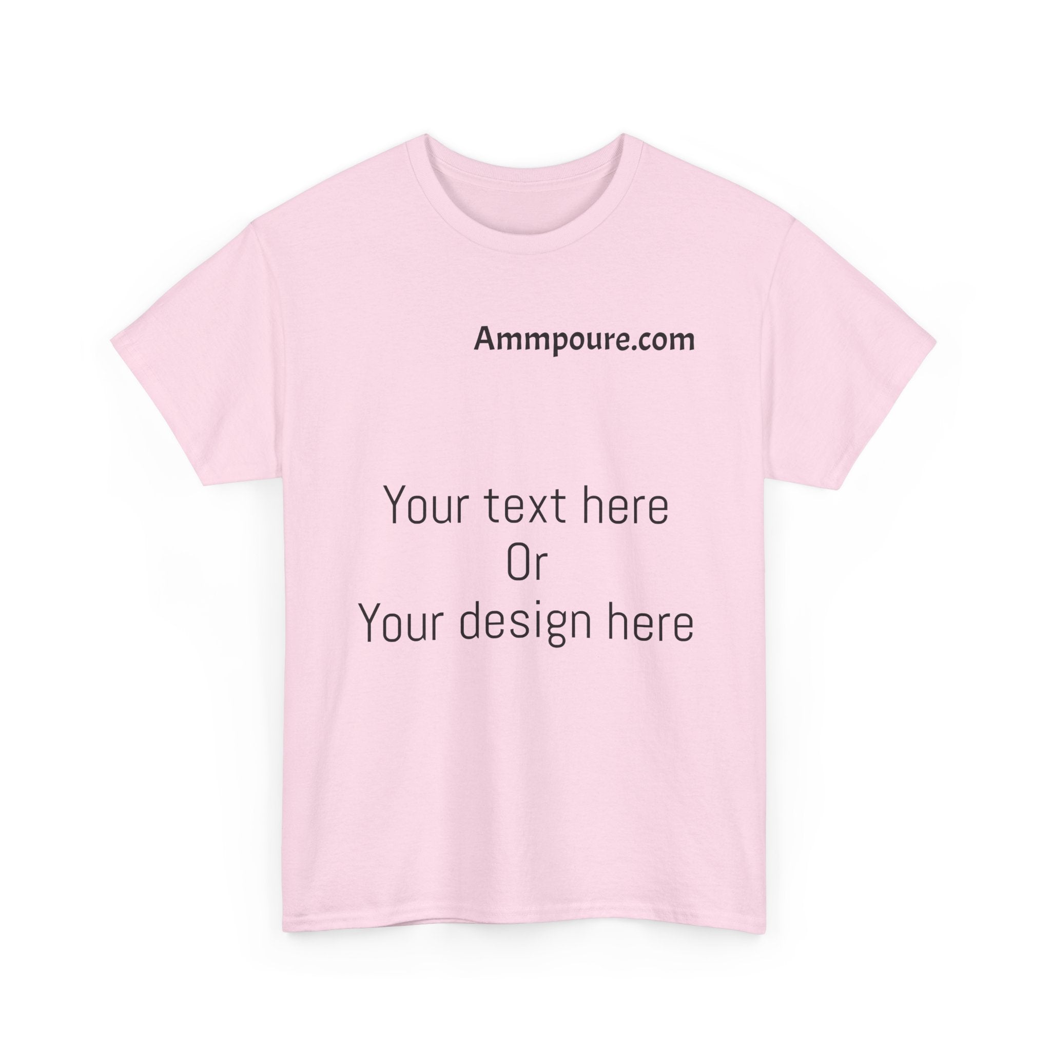 Unisex Heavy Cotton Tee - Ammpoure Wellbeing