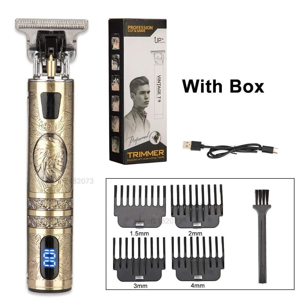 Upgraded Mens Hair, Beard Clippers (with LCD option) - Ammpoure Wellbeing