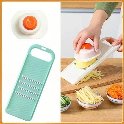 Vegetable Grater Potato Grid Slicer Corrugated Net Chopper Cutter Wave knife Chipper Salad Kitchen Shredder Peeler Masher - Ammpoure Wellbeing