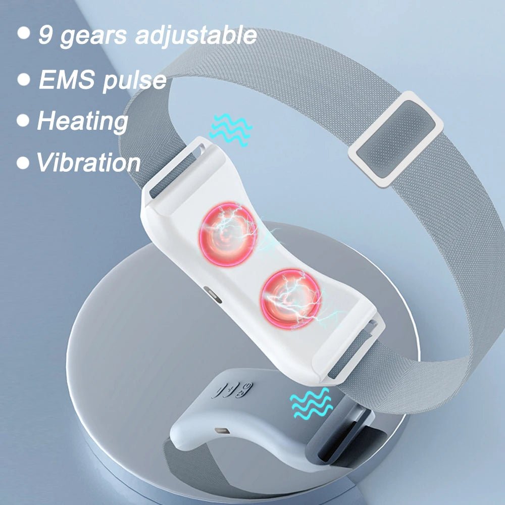 Vibration Chin - Up V Face Massager for Face EMS Facial Lifter Beauty Device Double Chin Remover V - Line Up Facelift Shaper Belt - Ammpoure Wellbeing