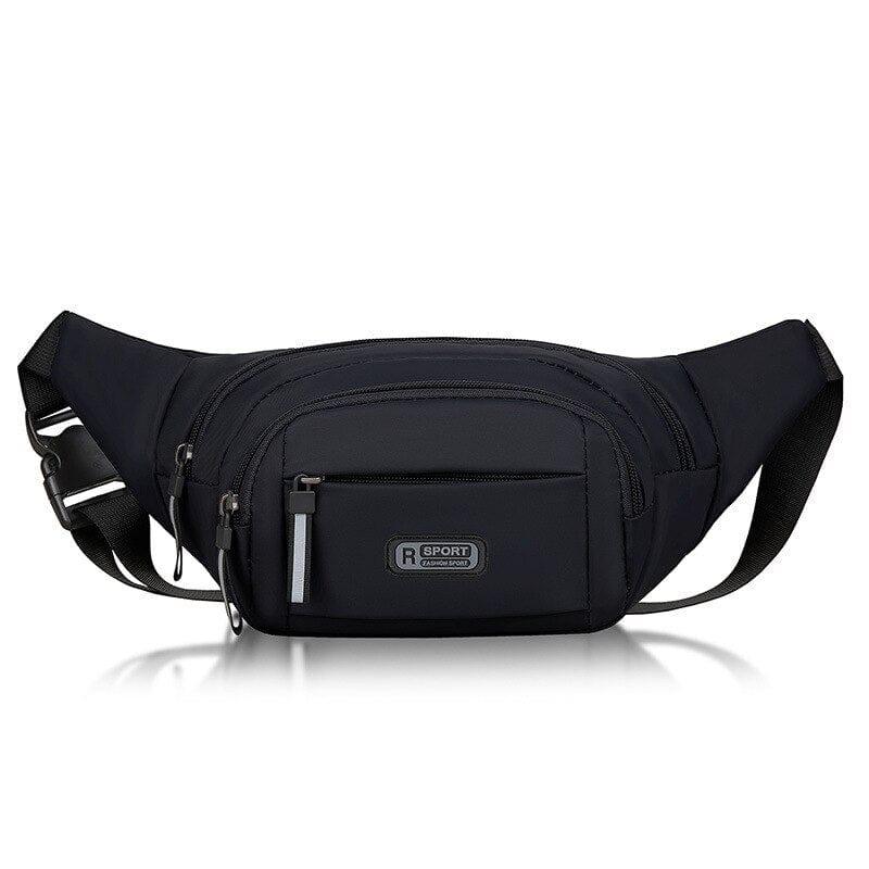 Waist Bag Men's Sports Mobile Phone Bag Women's Waterproof Running Messenger Business Cashier Wallet Large - capacity Chest Bag - Ammpoure Wellbeing