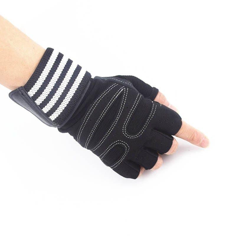Weightlifting Gloves with Wrist Support for Heavy Exercise Body Building Gym Training Fitness Handschuhe Workout Crossfit Gloves - Ammpoure Wellbeing