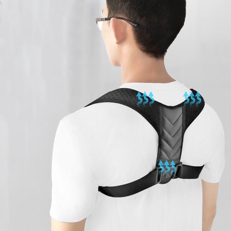 Wholesale UK Adjustable Back Shoulder Posture Corrector Belt Clavicle Spine Support Brace Bulk - Ammpoure Wellbeing