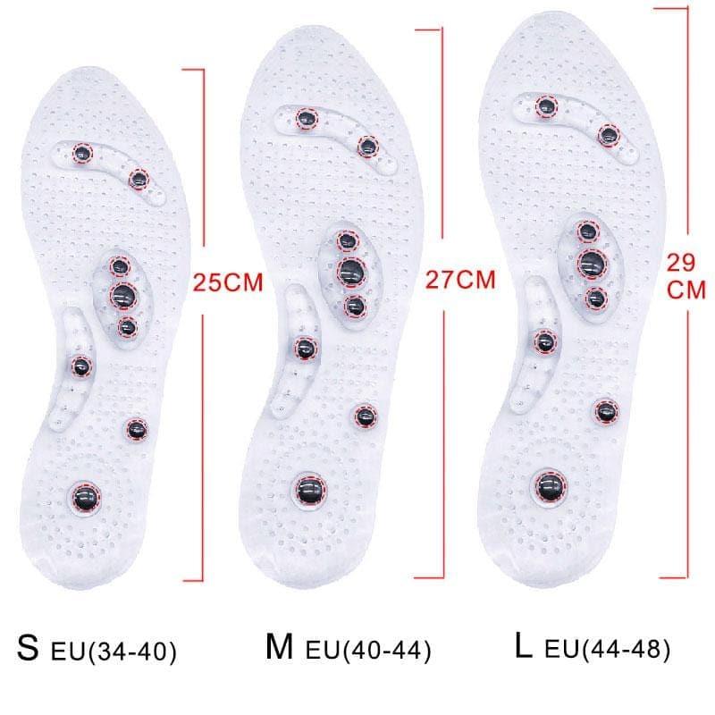 Wholesale UK Magnetic Massage Insoles (Pair) for Weight Loss Unisex UK Bulk - Ammpoure Wellbeing