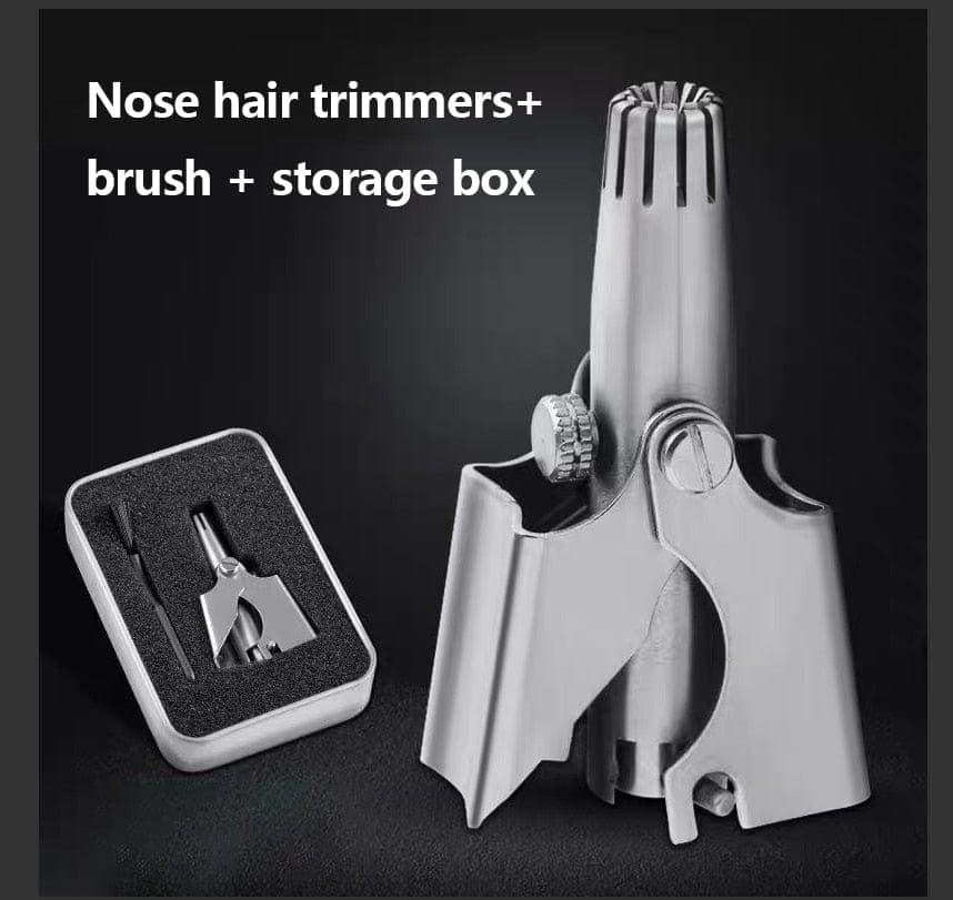 Wholesale UK Nose Hair Trimmer for Men Stainless Steel Manual Trimmer Bulk - Ammpoure Wellbeing