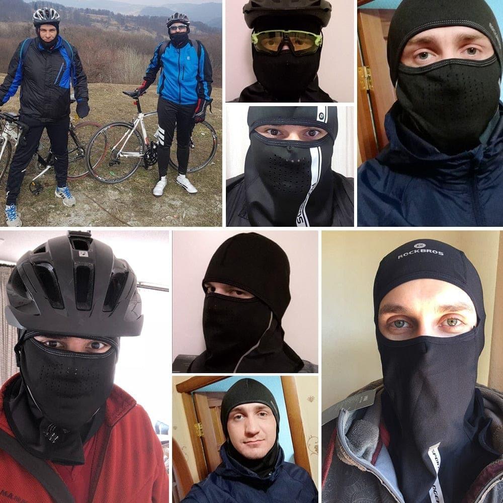 Winter Ski Face Scarf Face Mask Cycling Skiing Running Sport Training Balaclava Windproof Bicycle Accessory - Ammpoure Wellbeing