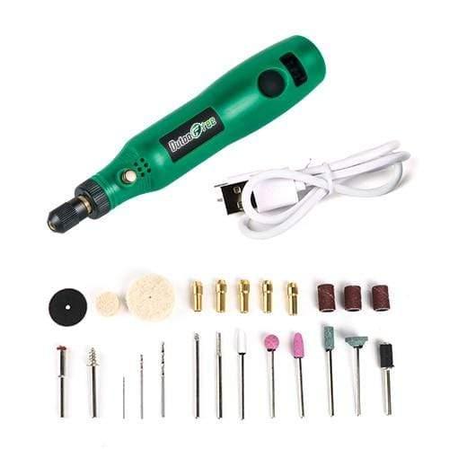 Wireless Electric Drill, Carving Pen Cordless, Engraver Pen for Grinding Polishing - Ammpoure Wellbeing