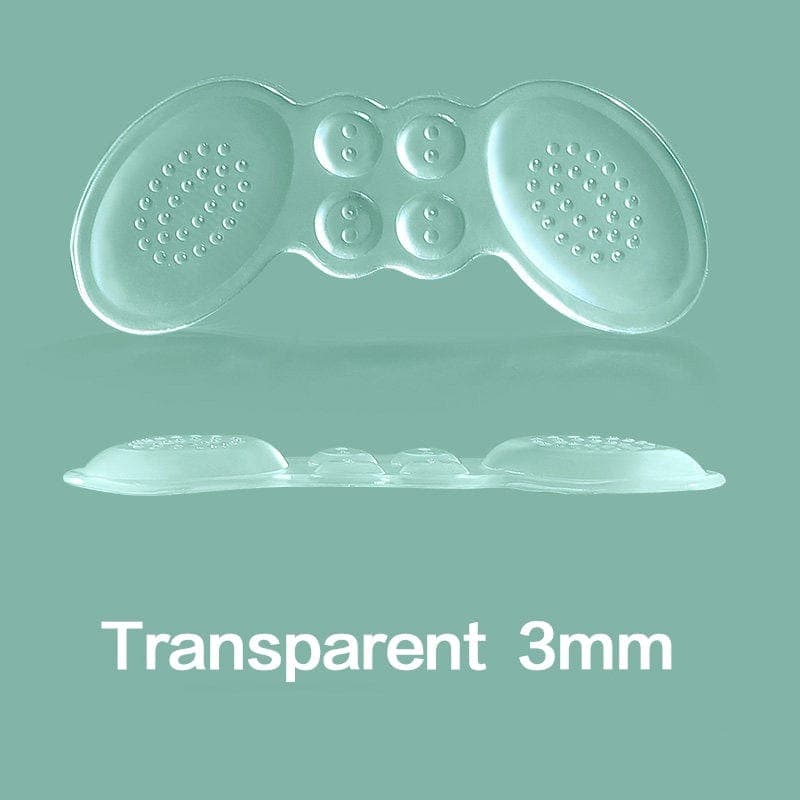 Women Insoles for Shoes High Heel Transparent Pad Adjust Size Adhesive Heels Pads Protector Sticker Pain Relief Foot Care Insert - Ammpoure Wellbeing