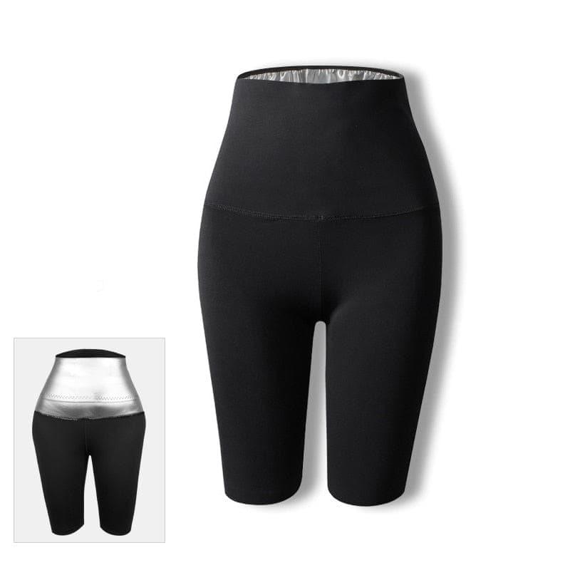 Women Sauna Sweat Pants Thermo Fat Control Legging Body Shapers - Ammpoure Wellbeing