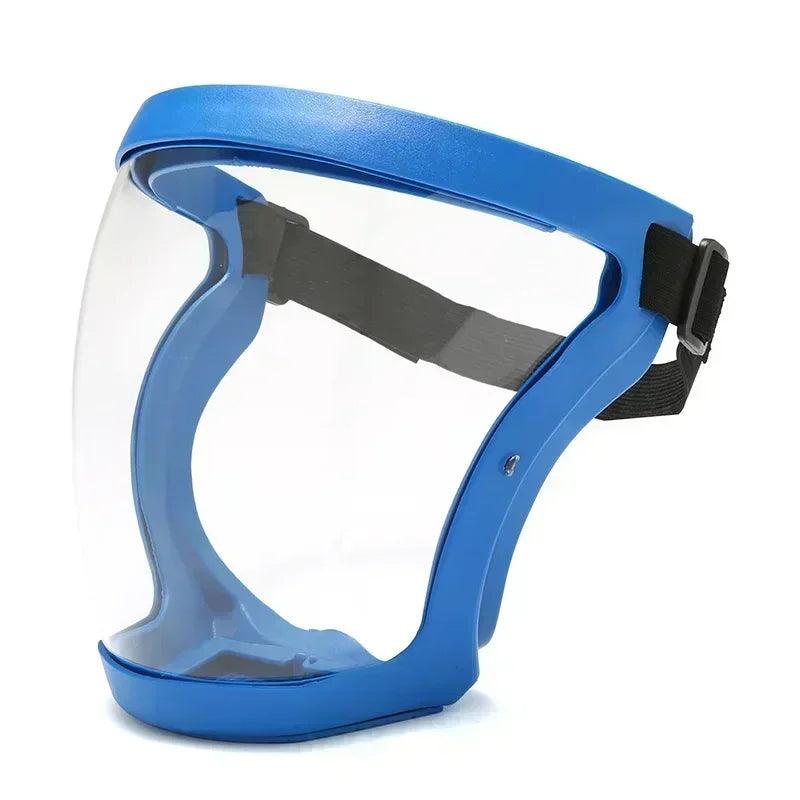 Work Protection Mask Full Face Protector Shield Transparent Facial Protector Face Protective Screen Kitchen Accessories Gadgets - Ammpoure Wellbeing