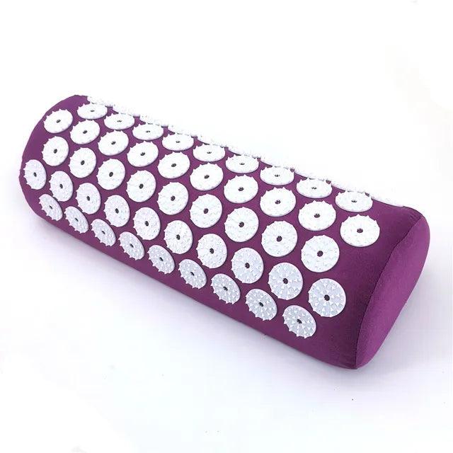 Yoga Acupressure Mat Neck Back Foot Massager Pain Stress Relief Massage Cushion Pad - Ammpoure Wellbeing