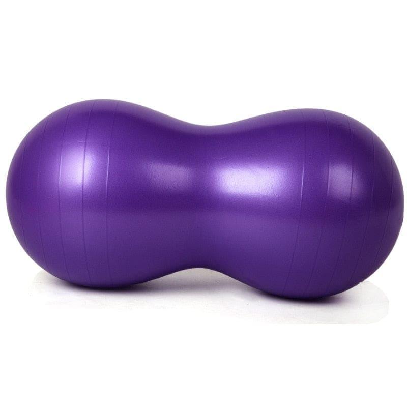 Anti-Burst Pilates Yoga Ball Home Exercise Equipment Sports Gym peanut Yoga Fitness ball - Ammpoure Wellbeing 🇬🇧