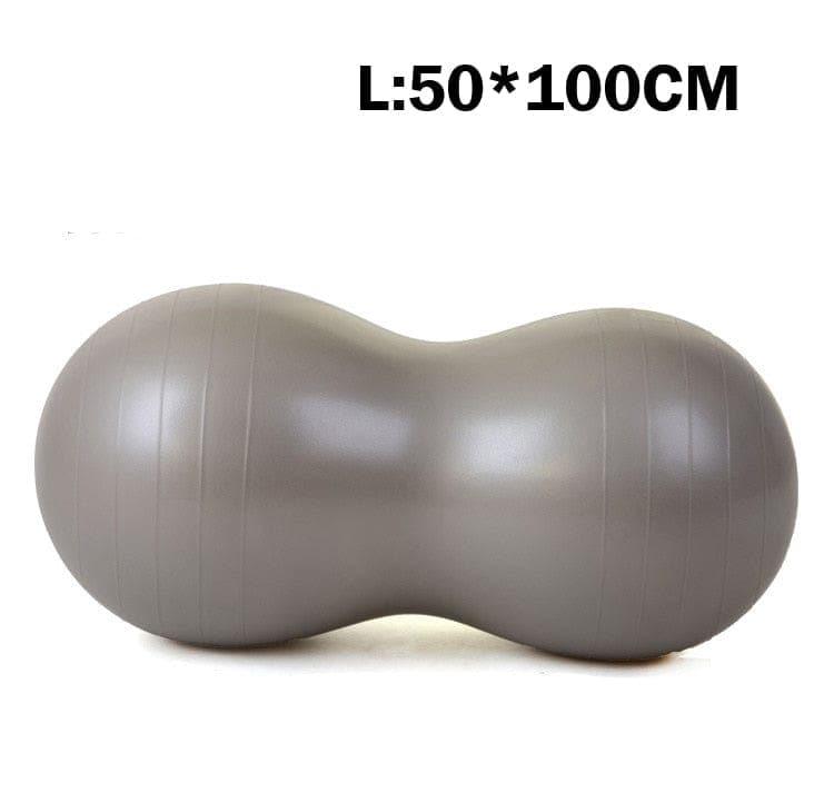 Anti-Burst Pilates Yoga Ball Home Exercise Equipment Sports Gym peanut Yoga Fitness ball - Ammpoure Wellbeing 🇬🇧