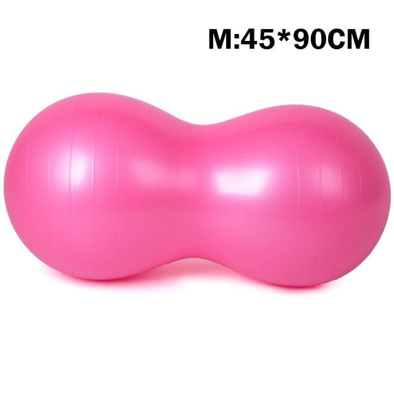 Anti-Burst Pilates Yoga Ball Home Exercise Equipment Sports Gym peanut Yoga Fitness ball - Ammpoure Wellbeing 🇬🇧